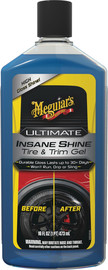 Meguiars מבריק צמיגים ופלס שחור 473 מל Ultimate Insane Shine Tire
