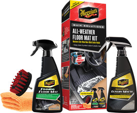 Meguiars קיט ניקוי ושמירת ריפוד Quik Solutions All Weather Mat