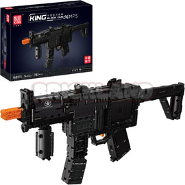 Mould King 14001 MOULD KING MP5 Submachine Gun חשמלי דגם הרכבה