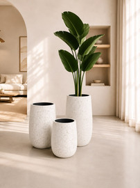 eurohome כד פיברגלס דגם מיה לבן תרצו