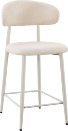 eurohome כסא בר דגם אלמה רגל שמנת