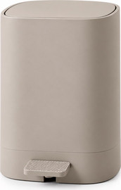 eurohome פח מרובע סיליקון בז 5L דגם 9551