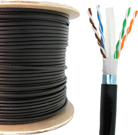 Fibertech כבל רשת CAT6 NYY (תוף 305 מטר)