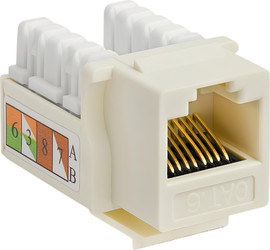 Fibertech קונקטור רשת נקבה CAT6 Keystone (1 יח)