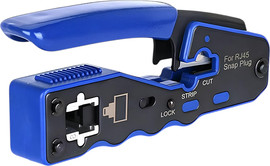 Fibertech לוחץ רשת Pass through connector