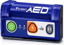 ChinaTrading 365 דפיברילטור AED Vivest PowerBeat P3 – מכשיר החייאה נייד למבוגרים וילדים