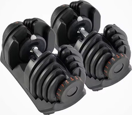 TON SPORTS זוג משקולות אוניברסליות מתכווננות 40 ק"ג
