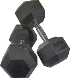 TON SPORTS משקולת יד משושה קלאסי - 22.5 קילו