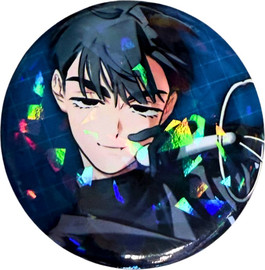 Anime Market סיכת איבן מנצנצת 58 מ״מ –   Ivan Alien Stage pin — איבן בהופעה