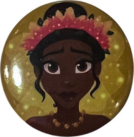 Anime Market סיכת נסיכה טיאנה – סיכה צבעונית בקוטר 32 מ”מ | Tiana Pin