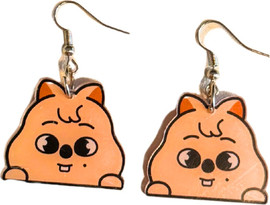 Anime Market עגילי SKZOO Han Quokka – עגילי סטריי קידס בהשראת Han