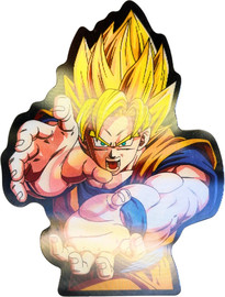 Anime Market מדבקת תלת-ממד – גוקו סופר סאייה 2 (Dragon Ball)