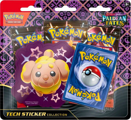 Anime Market Pokémon Paldean Fates Tech Sticker Collection – Shiny Fidough | Scarlet & Violet פלדיין פייטס שלישייה