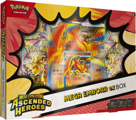 Anime Market Pokémon TCG Mega Evolution: Ascended Heroes – Mega Emboar ex Box | בלעדי לאתר