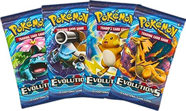 Anime Market Pokémon TCG XY Evolutions – Art Set | 4 חבילות בוסטר