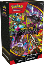 Anime Market Pokémon TCG Mega Evolution – Pitch Black Booster Bundle | 6 חבילות