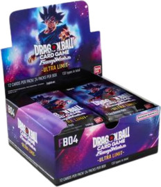 Anime Market מארז קלפי דרגון בול Dragon Ball Fusion World FB04 Ultra Limit Booster Box – 24 חבילות
