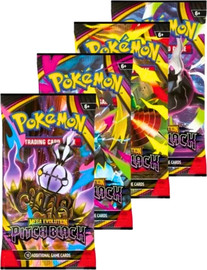 פוקימון קלפי פוקימון – מארז 4 חבילות Pokemon TCG ME05: Pitch Black Art Set