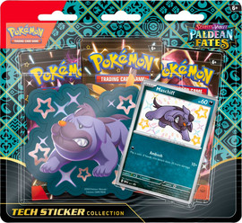 Anime Market Pokémon Paldean Fates Tech Sticker Collection – Shiny Maschiff