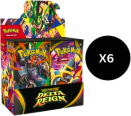 Anime Market מכירה מוקדמת Pokémon Delta Reign Booster Box Case – 6 קופסאות | Mega Evolution
