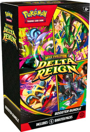 Anime Market מכירה מוקדמת Pokémon Delta Reign Booster Bundle – 6 חבילות | Mega Evolution