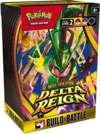 Anime Market מכירה מוקדמת Pokémon Delta Reign Build & Battle Box – 4 חבילות | Mega Evolution