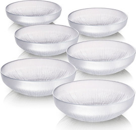 הכל כלול סט 6 מרקיות זכוכית MARTINEZ TRANSPA 18×18×5.5 ס״מ