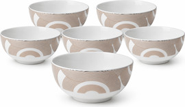 הכל כלול סט 6 בולים Sereno פורצלן NewBornChina 14×7 ס״מ