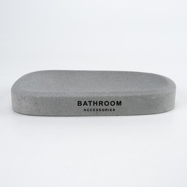 הכל כלול כלי לסבון BATHROOM – אפור