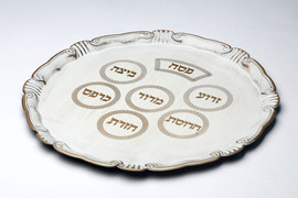 הכל כלול מגש פסח ענתיק 33 ס״מ — דגם ZENITH