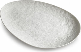 הכל כלול פלטה BON CHINA SIMPLE לבן 35.6×24×2.4 ס״מ