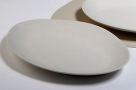 הכל כלול פלטה אובלית STONE WARY – CREAM DOP