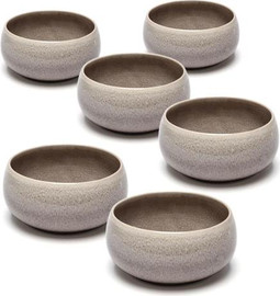 הכל כלול סט 6 בולים אבן WARE MADRIO מוקה 15×15×8 ס״מ
