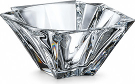 crystal bohemia קערה METROPOLITAN קריסטל בוהמיה 26×26×14 ס״מ