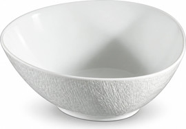 הכל כלול קערת סלט SimpelWhite פורצלן NewBornChina 19x17x7 ס"מ