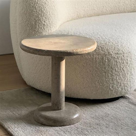 הכל כלול שולחן צד מעץ ACACIA, 45×45×42 ס״מ