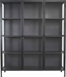 הכל כלול ויטרינה פירזול ARMAND שחור 135×40×160 ס״מ