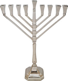 הכל כלול חנוכיה BRASS GOLD - 55×19×70 ס״מ