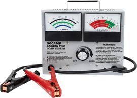 פנסים פלוס בודק מצברים מקצועי 500A 12V