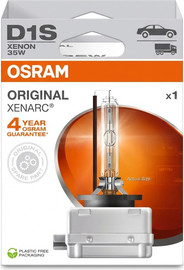 פנסים פלוס נורת קסנון מקורית D1S 12V 35W OSRAM Xenarc