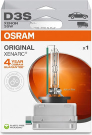 פנסים פלוס נורת קסנון מקורית D3S 12V 35W OSRAM Xenarc