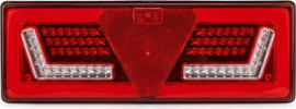 פנסים פלוס פנס אחורי לד לנגרר דק 12-24V (מידה 13X35סמ)