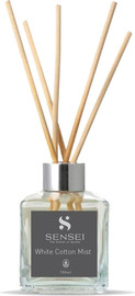 SENSEI מפיץ ריח מקלות לבית White Cotton Mist, 150 מ"ל