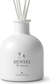 SENSEI מפיץ ריח מקלות לבית קרמי לבן כרמים, 250 מ"ל