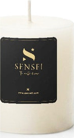 SENSEI נר יצוק שנהב, בניחוח מאסק, גובה 7 ס"מ