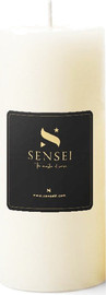 SENSEI נר יצוק שנהב, בניחוח מאסק, גובה 15 ס"מ
