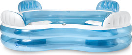 BESTWAY אינטקס בריכה משפחתית מושבים 229X229X66 ס''מ Intex
