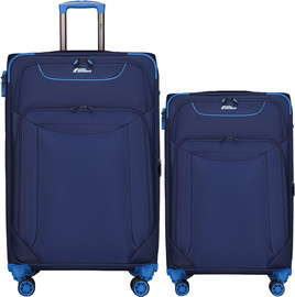 Camel Mountain Camel Mountain® Titan 20" & 24" – סט זוגי לנסיעות קצרות וארוכות - כחול ים עמוק