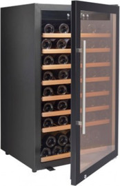 Winekeeper מקרר יין מתקדם עם מדפי עץ עד 75 בקבוקים VINOPO