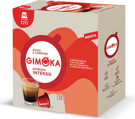 Gimoka GIMOKA GUSTO  INTENSO X 50 PLASTIC/ קפסולות קפה גימוקה גוסטו אינטנסו